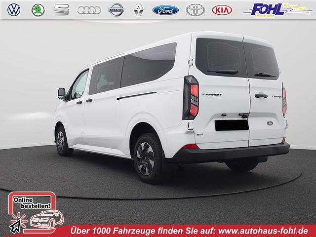 Ford Transit Custom - Kombi 9-Sitzer L2 2.5 Duratec PHEV 233PS Automatik Trend 3,4t Klimaautomatik Frontscheibe beheizb. Rückf.kamera PDC v+h Tempomat Navi Bluetooth Touchscreen Apple CarPlay Android Auto Ganzj.Reifen