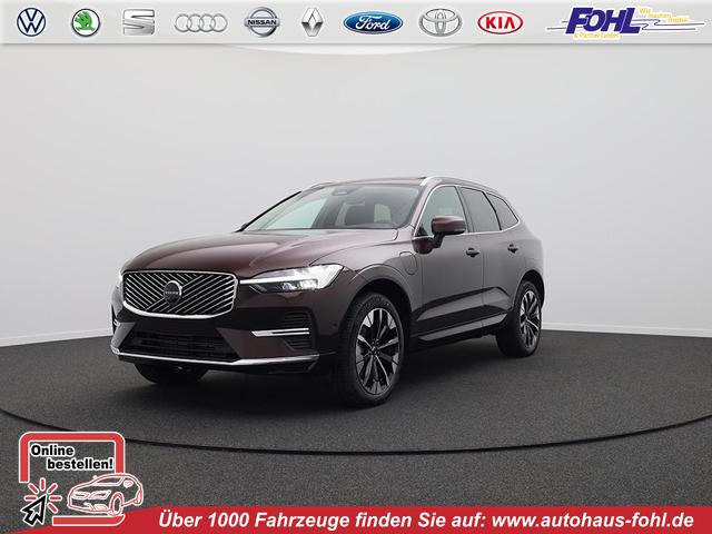 Volvo XC60 - T6 Ultra AWD PHEV 350PS Automatik FACELIFT elektr. PanoDach Nordico-Polsterung 360°Kamera PDC v+h ACC el.Heckklappe Harman/Kardon-Sound Klimaautomatik Standheizung Sitzheizung Lenkradheizung Frontscheibe beheizb. Navi