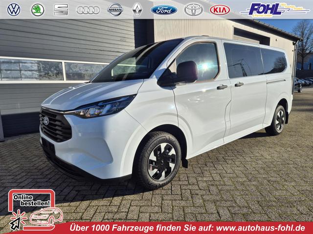 Ford Transit Custom - Kombi 9-Sitzer L2 2.5 Duratec PHEV 233PS Automatik Trend 3,4t Klimaautomatik Frontscheibe beheizb. Rückf.kamera PDC v+h Tempomat Navi Bluetooth Touchscreen Apple CarPlay Android Auto Ganzj.Reifen