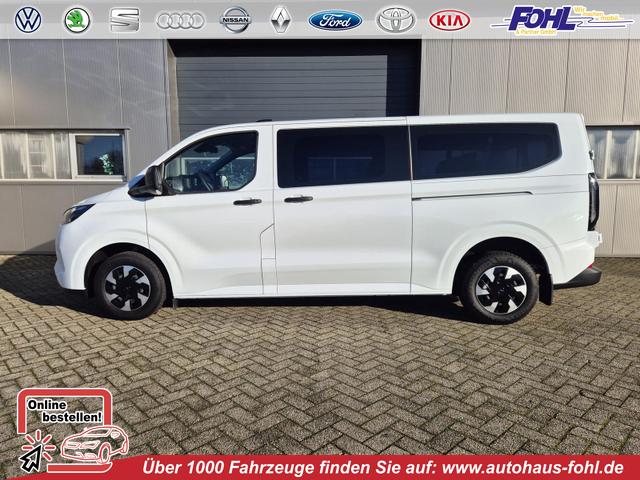 Ford Transit Custom - Kombi 9-Sitzer L2 2.5 Duratec PHEV 233PS Automatik Trend 3,4t Klimaautomatik Frontscheibe beheizb. Rückf.kamera PDC v+h Tempomat Navi Bluetooth Touchscreen Apple CarPlay Android Auto Ganzj.Reifen