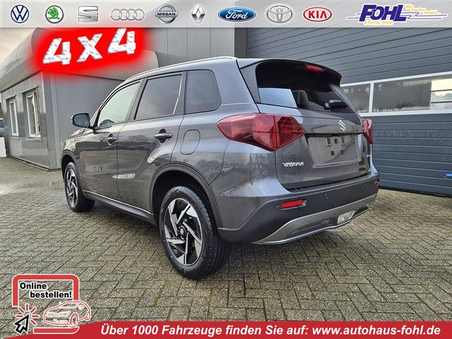 Suzuki Vitara - Comfort+ 110PS Automatik MHEV 4x4 ALLGRIP 1.4 Boosterjet Allrad Teilleder Navi Klimaautomatik Sitzheizung ACC PDC v+h R&uuml;ckf.Kamera Suzuki-Radio Apple CarPlay Android Auto Touchscreen 2xKeyless 17-LM