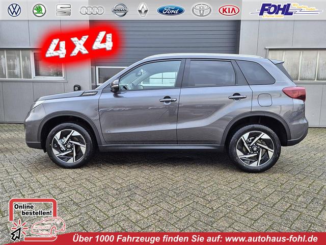 Suzuki Vitara - Comfort+ 110PS Automatik MHEV 4x4 ALLGRIP 1.4 Boosterjet Allrad Teilleder Navi Klimaautomatik Sitzheizung ACC PDC v+h R&uuml;ckf.Kamera Suzuki-Radio Apple CarPlay Android Auto Touchscreen 2xKeyless 17-LM