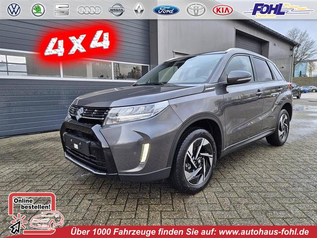 Suzuki Vitara - Comfort+ 110PS Automatik MHEV 4x4 ALLGRIP 1.4 Boosterjet Allrad Teilleder Navi Klimaautomatik Sitzheizung ACC PDC v+h R&uuml;ckf.Kamera Suzuki-Radio Apple CarPlay Android Auto Touchscreen 2xKeyless 17-LM