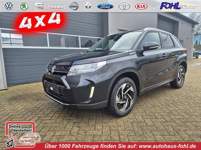 Suzuki Vitara - Comfort+ 110PS Automatik MHEV 4x4 ALLGRIP 1.4 Boosterjet Allrad Teilleder Navi Klimaautomatik Sitzheizung ACC PDC v+h R&uuml;ckf.Kamera Suzuki-Radio Apple CarPlay Android Auto Touchscreen 2xKeyless 17-LM
