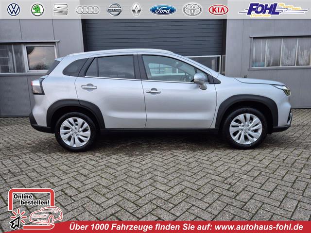 Suzuki S-Cross - Comfort 110PS Automatik MHEV 1.4 Boosterjet Navi Klimaautomatik Sitzheizung ACC PDC v+h R&uuml;ckf.Kamera Suzuki-Radio Apple CarPlay Android Auto Touchscreen 2xKeyless 17-LM