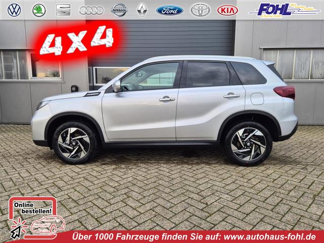 Suzuki Vitara - Comfort+ 110PS Automatik MHEV 4x4 ALLGRIP 1.4 Boosterjet Allrad Teilleder Navi Klimaautomatik Sitzheizung ACC PDC v+h R&uuml;ckf.Kamera Suzuki-Radio Apple CarPlay Android Auto Touchscreen 2xKeyless 17-LM