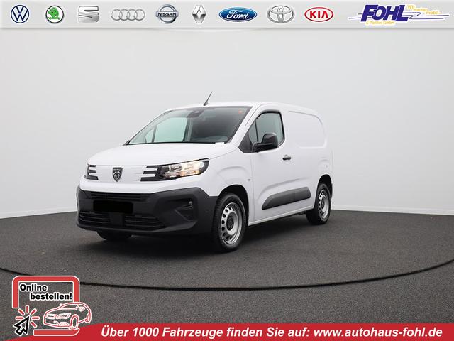 Peugeot Partner - 1.5 BlueHDI 102PS NEUES MODELL 2-Sitzer AHK Klima Radio Apple CarPlay Android Auto Bluetooth DAB PDC v+h R&uuml;ckf.Kamera Tempomat Ganzj.Reifen