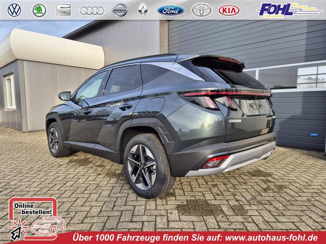 Hyundai TUCSON - Trend 1.6 T-GDI 150PS Automatik TZ 2026 Teil-Leder Sitzheizung v+h Lenkradheizung Klimaautomatik Navi Touchscreen DAB+ Apple CarPlay + Android Auto PDC R&uuml;ckf.-Kamera Matrix-LED-Scheinw.
