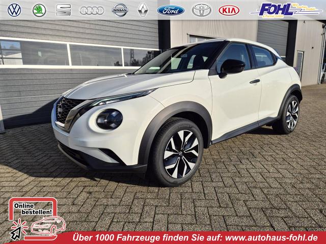 Nissan Juke - 1.0 DIG-T 114PS Acenta Klimaautomatik Sitzheizung R&uuml;ckf.Kamera Bluetooth Touchscreen wireless Apple CarPlay Android Auto