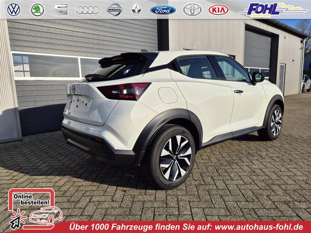 Nissan Juke - 1.0 DIG-T 114PS Acenta Klimaautomatik Sitzheizung R&uuml;ckf.Kamera Bluetooth Touchscreen wireless Apple CarPlay Android Auto