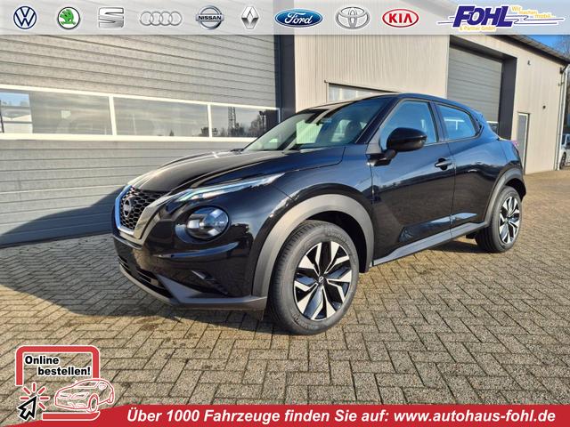 Nissan Juke - 1.0 DIG-T 114PS Acenta Klimaautomatik Sitzheizung R&uuml;ckf.Kamera Bluetooth Touchscreen wireless Apple CarPlay Android Auto