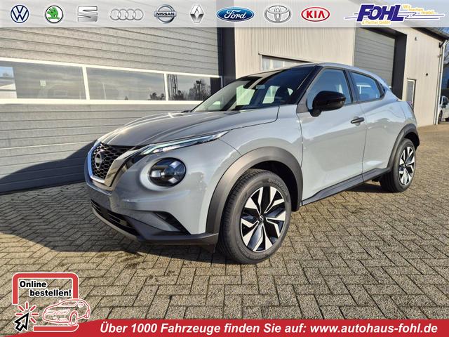 Nissan Juke - 1.0 DIG-T 114PS Acenta Klimaautomatik Sitzheizung R&uuml;ckf.Kamera Bluetooth Touchscreen wireless Apple CarPlay Android Auto