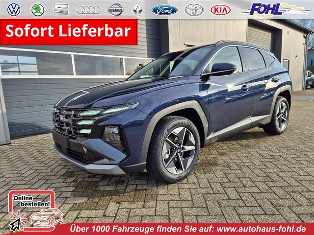 Hyundai TUCSON - Trend 1.6 T-GDI 150PS Automatik TZ 2026 Teil-Leder Sitzheizung v+h Lenkradheizung Klimaautomatik Navi Touchscreen DAB+ Apple CarPlay + Android Auto PDC R&uuml;ckf.-Kamera Matrix-LED-Scheinw.