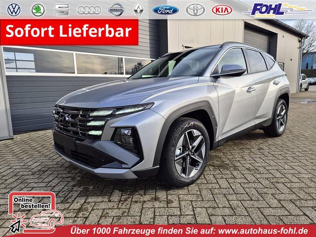 Hyundai TUCSON - Trend 1.6 T-GDI 150PS Automatik TZ 2026 Teil-Leder Sitzheizung v+h Lenkradheizung Klimaautomatik Navi Touchscreen DAB+ Apple CarPlay + Android Auto PDC R&uuml;ckf.-Kamera Matrix-LED-Scheinw.