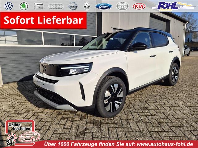 Opel Frontera - GS 1.2 HEV 110PS Automatik Sitzheizung Lenkradheizung Frontscheibe beheizb. Klimaautomatik PDC v+h R&uuml;ckf.Kamera Navi Apple CarPlay Android Auto Touchscreen 17"LM