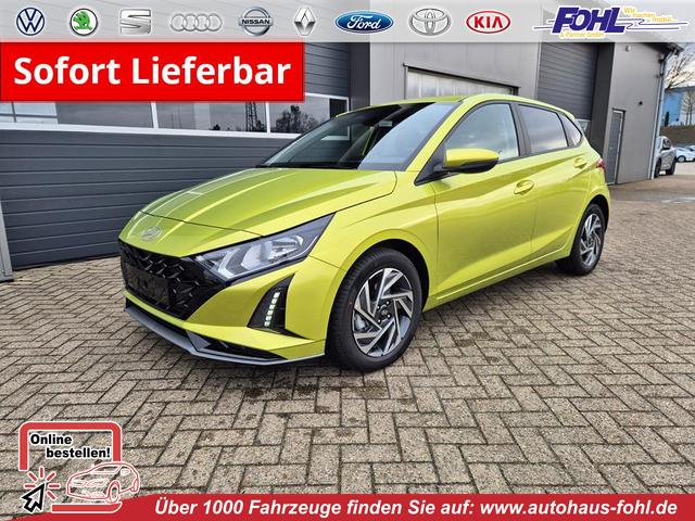 Hyundai i20 - 1.0 T-GDI 90PS Trend Automatik 5-t&uuml;rig Klimaautomatik Sitzheizung Lenkradheizung R&uuml;ckf.Kamera PDC Apple CarPlay Android Auto Tempomat Touchscreen 16"LM