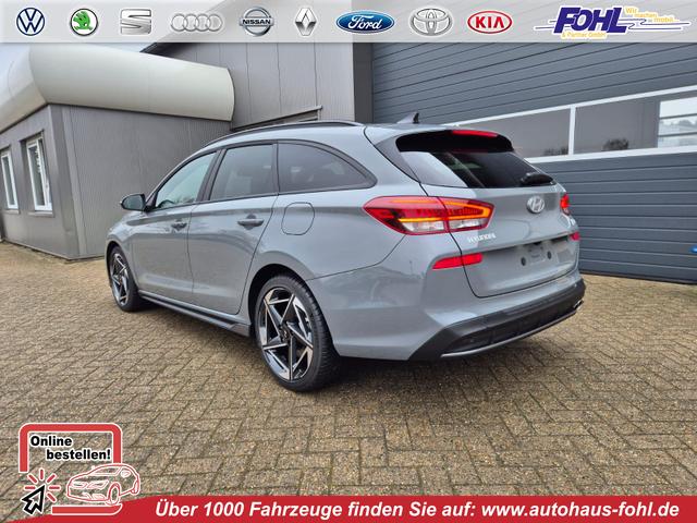Hyundai i30 Kombi - 1.6 T-GDI 150PS Automatik N-Line MY2026 Sitzheizung Lenkradheizung Klimaautomatik Navi 10,3"-Touchscreen Bluelink Apple CarPlay + Android Auto PDC v+h R&uuml;ckf.Kamera 18-LM