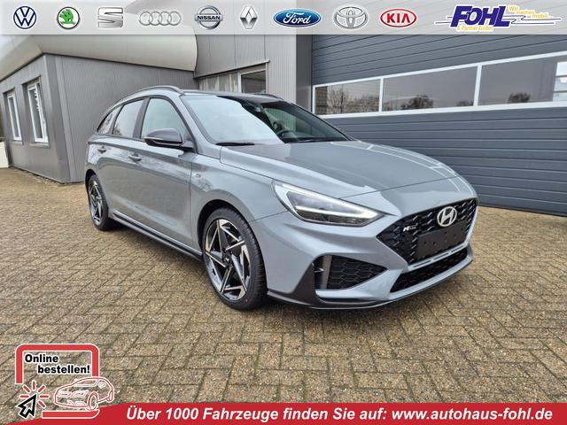 Hyundai i30 Kombi - 1.6 T-GDI 150PS Automatik N-Line MY2026 Sitzheizung Lenkradheizung Klimaautomatik Navi 10,3"-Touchscreen Bluelink Apple CarPlay + Android Auto PDC v+h R&uuml;ckf.Kamera 18-LM