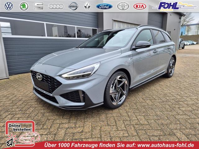 Hyundai i30 Kombi - 1.6 T-GDI 150PS Automatik N-Line MY2026 Sitzheizung Lenkradheizung Klimaautomatik Navi 10,3"-Touchscreen Bluelink Apple CarPlay + Android Auto PDC v+h R&uuml;ckf.Kamera 18-LM