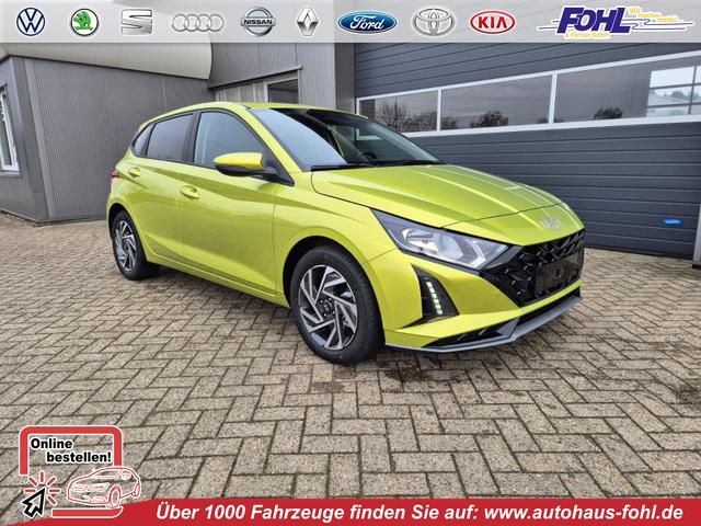 Hyundai i20 - 1.0 T-GDI 90PS Trend Automatik 5-t&uuml;rig Klimaautomatik Sitzheizung Lenkradheizung R&uuml;ckf.Kamera PDC Apple CarPlay Android Auto Tempomat Touchscreen 16"LM