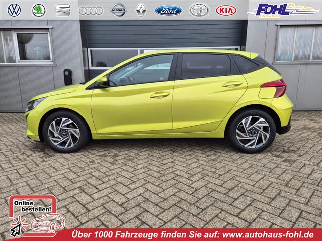 Hyundai i20 - 1.0 T-GDI 90PS Trend Automatik 5-t&uuml;rig Klimaautomatik Sitzheizung Lenkradheizung R&uuml;ckf.Kamera PDC Apple CarPlay Android Auto Tempomat Touchscreen 16"LM