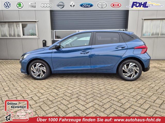 Hyundai i20 - 1.0 T-GDI 90PS Trend Automatik 5-t&uuml;rig Klimaautomatik Sitzheizung Lenkradheizung R&uuml;ckf.Kamera PDC Apple CarPlay Android Auto Tempomat Touchscreen 16"LM