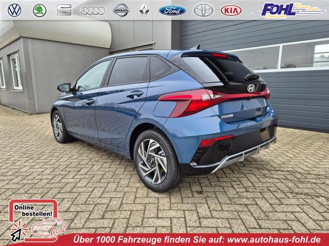 Hyundai i20 - 1.0 T-GDI 90PS Trend Automatik 5-t&uuml;rig Klimaautomatik Sitzheizung Lenkradheizung R&uuml;ckf.Kamera PDC Apple CarPlay Android Auto Tempomat Touchscreen 16"LM