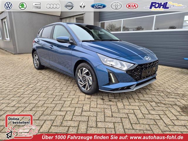 Hyundai i20 - 1.0 T-GDI 90PS Trend Automatik 5-t&uuml;rig Klimaautomatik Sitzheizung Lenkradheizung R&uuml;ckf.Kamera PDC Apple CarPlay Android Auto Tempomat Touchscreen 16"LM