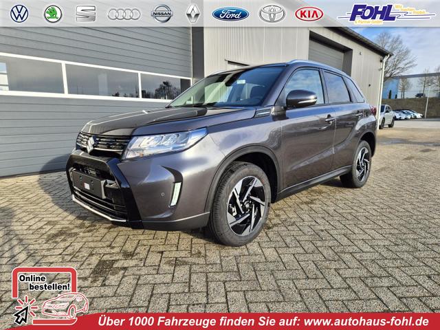 Suzuki Vitara - Comfort+ 110PS Automatik MHEV 1.4 Boosterjet Teilleder Navi Klimaautomatik Sitzheizung ACC PDC v+h R&uuml;ckf.Kamera Suzuki-Radio Apple CarPlay Android Auto Touchscreen 2xKeyless 17-LM
