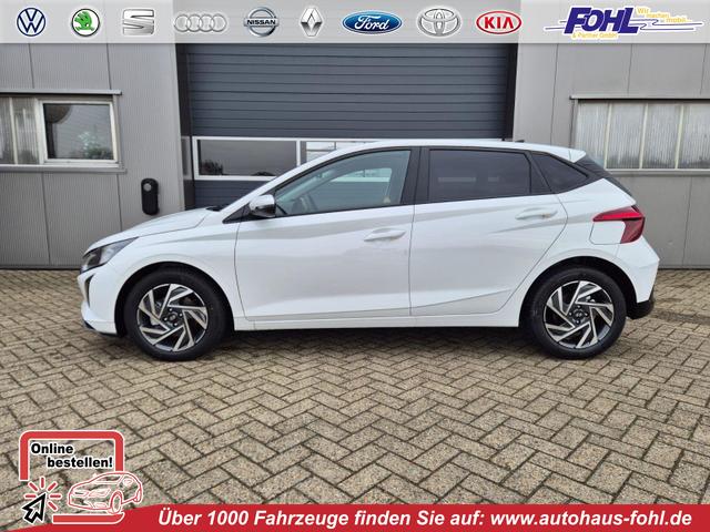 Hyundai i20 - 1.0 T-GDI 90PS Trend Automatik 5-t&uuml;rig Klimaautomatik Sitzheizung Lenkradheizung R&uuml;ckf.Kamera PDC Apple CarPlay Android Auto Tempomat Touchscreen 16"LM