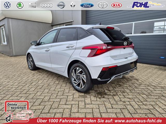 Hyundai i20 - 1.0 T-GDI 90PS Trend Automatik 5-t&uuml;rig Klimaautomatik Sitzheizung Lenkradheizung R&uuml;ckf.Kamera PDC Apple CarPlay Android Auto Tempomat Touchscreen 16"LM