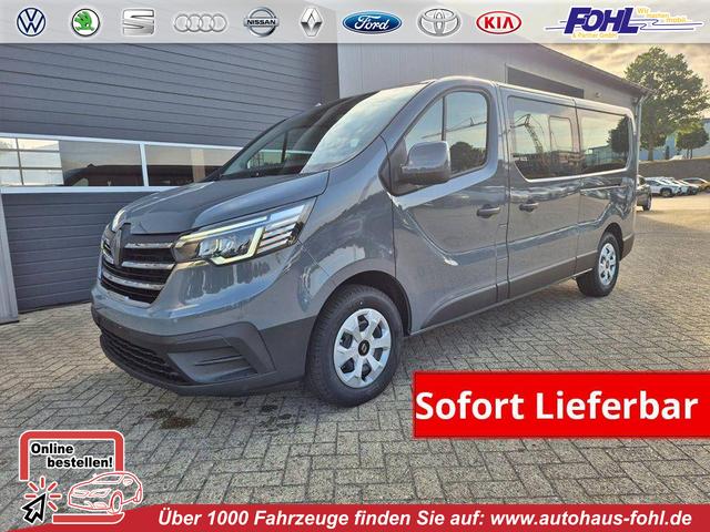 Renault Trafic - Combi L2 2.0 dCi 150PS Grand Evolution 9-Sitzer Rollstuhlrampe Rollstuhlsicherung Schiebet&uuml;r l+r Klima v+h DAB Bluetooth Touchscreen Apple CarPlay Android Auto PDC R&uuml;ckf.Kamera