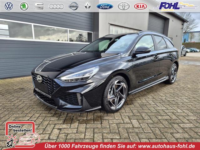 Hyundai i30 Kombi - 1.6 T-GDI 150PS Automatik N-Line MY2026 Sitzheizung Lenkradheizung Klimaautomatik Navi 10,3"-Touchscreen Bluelink Apple CarPlay + Android Auto PDC v+h R&uuml;ckf.Kamera 18-LM