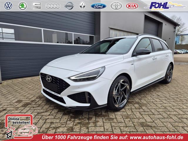 Hyundai i30 Kombi - 1.6 T-GDI 150PS Automatik N-Line MY2026 Sitzheizung Lenkradheizung Klimaautomatik Navi 10,3"-Touchscreen Bluelink Apple CarPlay + Android Auto PDC v+h R&uuml;ckf.Kamera 18-LM