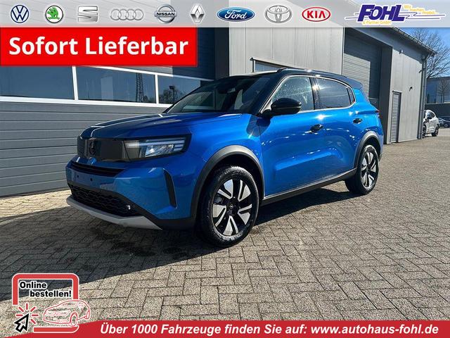 Opel Frontera - GS 1.2 HEV 110PS Automatik Sitzheizung Lenkradheizung Frontscheibe beheizb. Klimaautomatik PDC v+h R&uuml;ckf.Kamera Navi Apple CarPlay Android Auto Touchscreen 17"LM