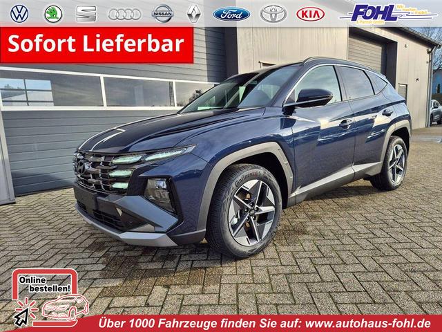 Hyundai TUCSON - Trend 1.6 T-GDI 150PS Automatik TZ 2026 Teil-Leder Sitzheizung v+h Lenkradheizung Klimaautomatik Navi Touchscreen DAB+ Apple CarPlay + Android Auto PDC R&uuml;ckf.-Kamera Matrix-LED-Scheinw.
