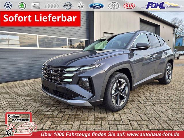 Hyundai TUCSON - Trend 1.6 T-GDI 150PS Automatik TZ 2026 Teil-Leder Sitzheizung v+h Lenkradheizung Klimaautomatik Navi Touchscreen DAB+ Apple CarPlay + Android Auto PDC R&uuml;ckf.-Kamera Matrix-LED-Scheinw.