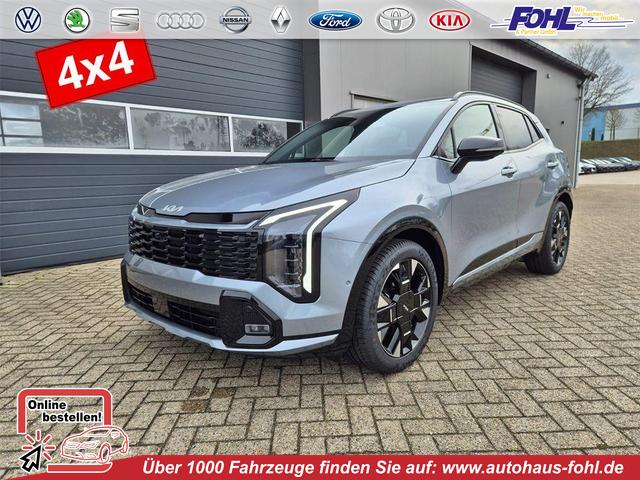 Kia Sportage - 1.6 T-GDi 180PS 4x4 AWD Automatik GT-Line NEUES MODELL MY26 FACELIFT Teil-Leder 19"LM Sitzheizung v+h Lenkradheizung Klimaautomatik ACC Navi Bluetooth Touchscreen Apple CarPlay Android Auto PDC R&uuml;ckf.Kamera 2x Keyless