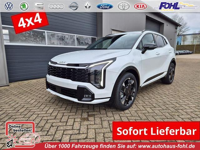 Kia Sportage - 1.6 T-GDi 180PS 4x4 AWD Automatik GT-Line NEUES MODELL MY26 FACELIFT Teil-Leder 19"LM Sitzheizung v+h Lenkradheizung Klimaautomatik ACC Navi Bluetooth Touchscreen Apple CarPlay Android Auto PDC R&uuml;ckf.Kamera 2x Keyless