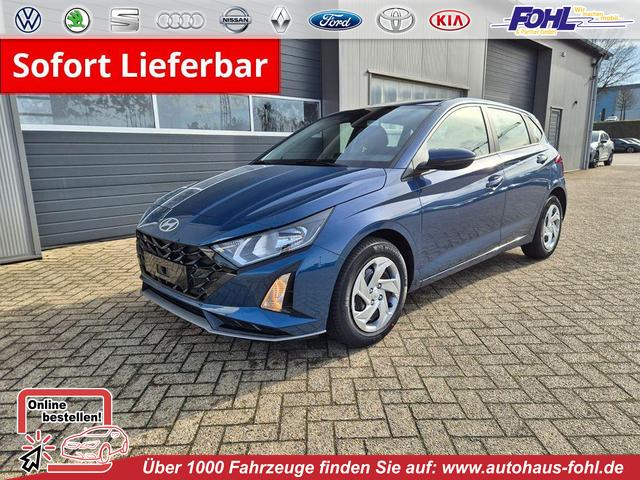 Hyundai i20 - 1.0 T-GDI 90PS Automatik 5-T&uuml;rer Sitzheizung Lenkradheizung R&uuml;ckf.Kamera PDC Klima Apple CarPlay Android Auto Tempomat Touchscreen