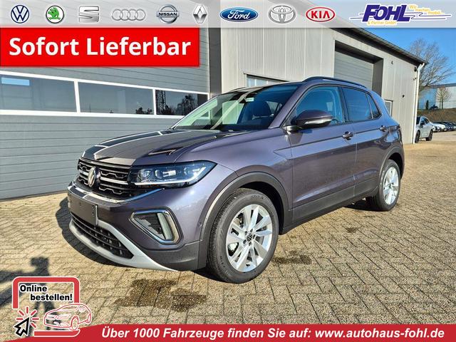 Volkswagen T-Cross - 1.0 TSI 116PS DSG Life LED-Matrix-Scheinwerfer ACC Klimaautomatik Sitzheizung PDC v+h 17-LM abged.Scheiben 2xKeyless DAB+ Bluetooth Touchscreen Apple CarPlay Android Auto