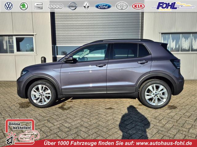 Volkswagen T-Cross - 1.0 TSI 116PS DSG Life LED-Matrix-Scheinwerfer ACC Klimaautomatik Sitzheizung PDC v+h 17-LM abged.Scheiben 2xKeyless DAB+ Bluetooth Touchscreen Apple CarPlay Android Auto
