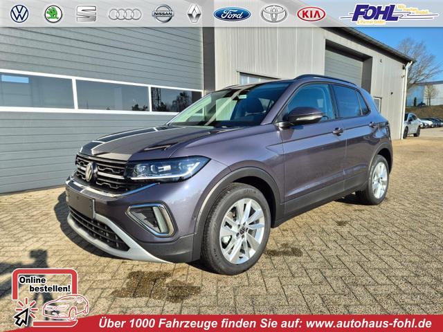 Volkswagen T-Cross - 1.0 TSI 116PS DSG Life LED-Matrix-Scheinwerfer ACC Klimaautomatik Sitzheizung PDC v+h 17-LM abged.Scheiben 2xKeyless DAB+ Bluetooth Touchscreen Apple CarPlay Android Auto