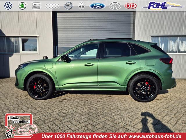 Ford Kuga - ST-Line X 243PS PHEV Automatik Black Package Matrix-LED schwenkb. AHK elektr. PanoDach Sitzheizung v+h Lenkradheizung Frontscheibe beheizb. Navi SYNC4 Apple CarPlay Android Auto Touchscreen PDC 4xKamera 2xKeyless B+O Sound 20"LM vollelektr. Reic