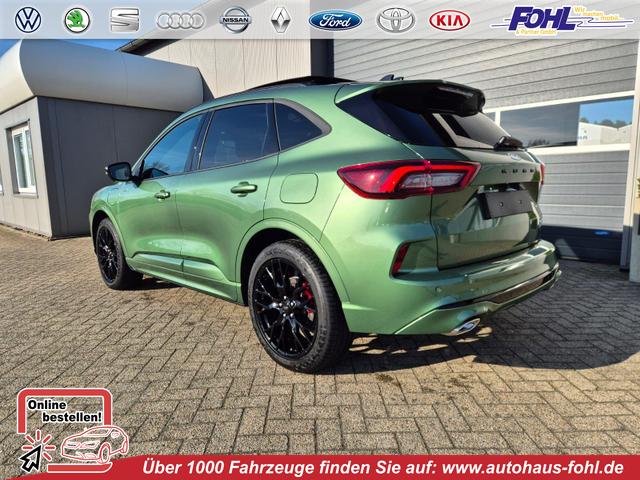 Ford Kuga - ST-Line X 243PS PHEV Automatik Black Package Matrix-LED schwenkb. AHK elektr. PanoDach Sitzheizung v+h Lenkradheizung Frontscheibe beheizb. Navi SYNC4 Apple CarPlay Android Auto Touchscreen PDC 4xKamera 2xKeyless B+O Sound 20"LM vollelektr. Reic