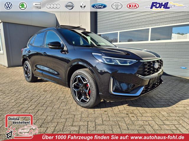 Ford Kuga - ST-Line X 243PS PHEV Automatik Matrix-LED schwenkb. AHK elektr. PanoDach Sitzheizung v+h Lenkradheizung Frontscheibe beheizb. Navi SYNC4 Apple CarPlay Android Auto Touchscreen PDC 4xKamera 2xKeyless B+O Sound 19"LM vollelektr. Reichweite 65KM
