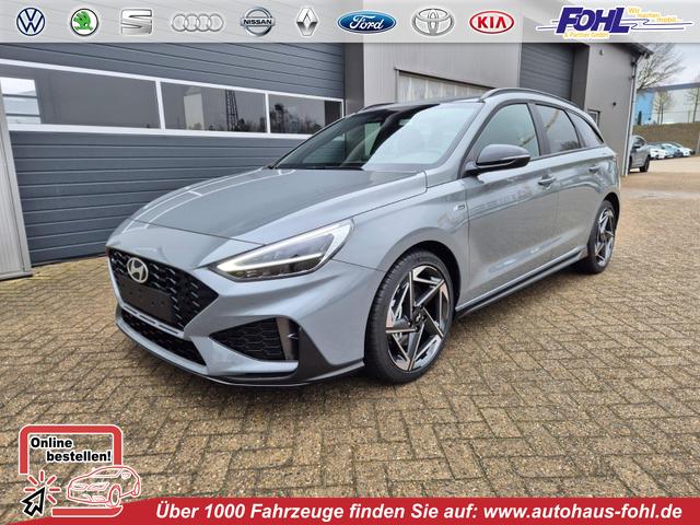 Hyundai i30 Kombi - 1.6 T-GDI 150PS Automatik N-Line MY2026 Sitzheizung Lenkradheizung Klimaautomatik Navi 10,3"-Touchscreen Bluelink Apple CarPlay + Android Auto PDC v+h R&uuml;ckf.Kamera 18-LM