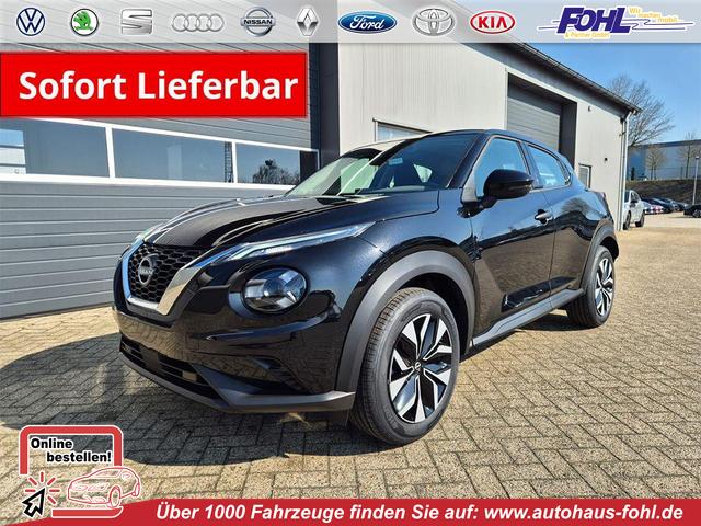 Nissan Juke - 1.0 DIG-T 114PS Acenta Klimaautomatik Sitzheizung R&uuml;ckf.Kamera Bluetooth Touchscreen wireless Apple CarPlay Android Auto