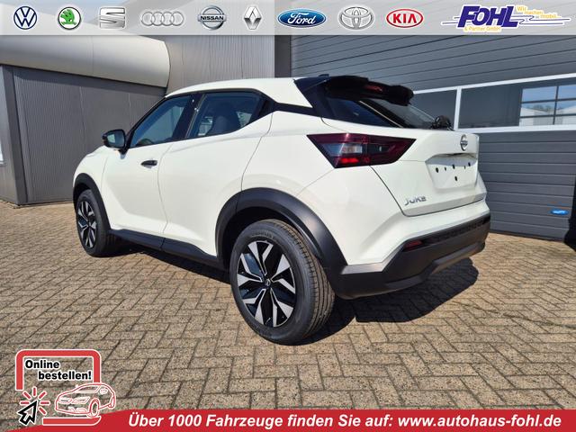 Nissan Juke - 1.0 DIG-T 114PS Acenta Klimaautomatik Sitzheizung R&uuml;ckf.Kamera Bluetooth Touchscreen wireless Apple CarPlay Android Auto