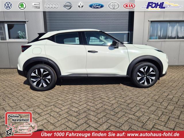 Nissan Juke - 1.0 DIG-T 114PS Acenta Klimaautomatik Sitzheizung R&uuml;ckf.Kamera Bluetooth Touchscreen wireless Apple CarPlay Android Auto